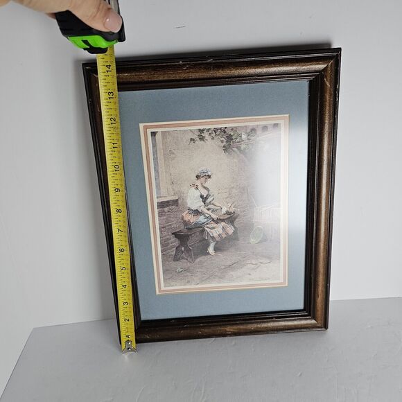 Daniel Hernandez 'Mes Colombes' Pro Framed Print 14"x11" Wall Art Home Decor - Picture 7 of 8